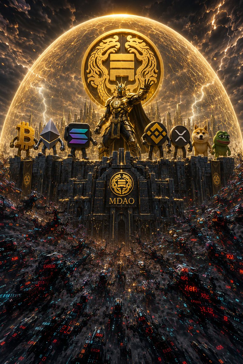 alpha_web300's tweet photo. 🏆 THE GOLDEN DRAGON HAS AWAKENED.
Some things are created to be watched.
Others are created to become legends.
MDAO isn’t here to follow the future.
MDAO is building the gateway to it. 🐉✨
The empire is rising.
The network is connecting.
Join us now @MLEEDAO https://t.co/W2oAiAsBQu