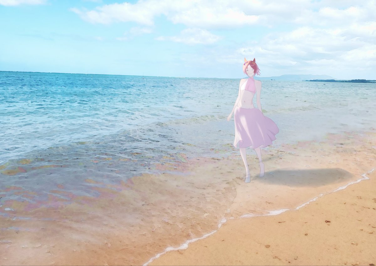 totascenery's tweet photo. Sparkling Ocean
#ウマ娘
#サクラローレル https://t.co/0iJ4jVhTOD