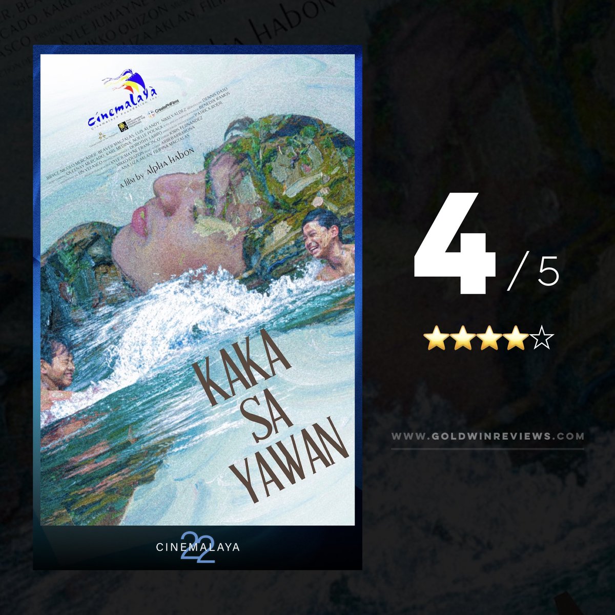 GoldwinReviews's tweet photo. Ang #KakaSaYawan ay nakatawid sa puso.

While the song Kanlungan plays, we have memories to look back on which poignantly capture the characters’ journey. The lyrics hit hard. Jhino’s interpretation of the song makes it even more emotional.

movie review: https://t.co/xhMcfEAJIC https://t.co/HEuPxxK0Di
