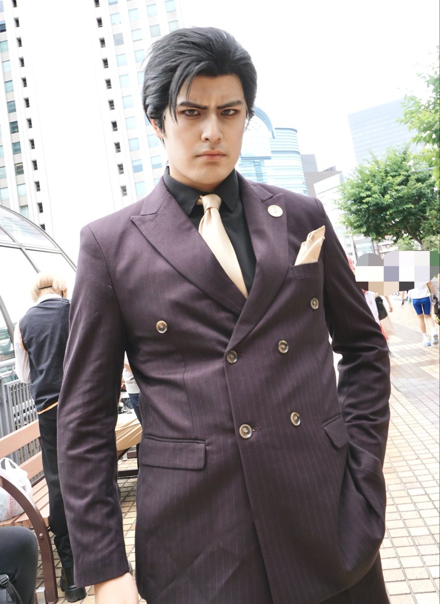 babao_fan's tweet photo. 【cosplay】
龍が如く 極3       峯 義孝 https://t.co/cxid2N2FRH