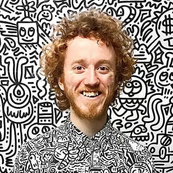 HifiSean's tweet photo. This Mr Doodle on @SundayBrunchC4 is very @KeithHaringFdn 
Or is it just me ? https://t.co/gJw4Zoykbb