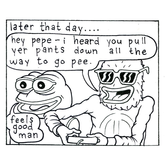 landwolfpump's tweet photo. I am Pepe's best friend 

Yet have never been appreciated 

Today that changes 

JOIN THE PACK - $LANDWOLF https://t.co/9R0nenZWu1
