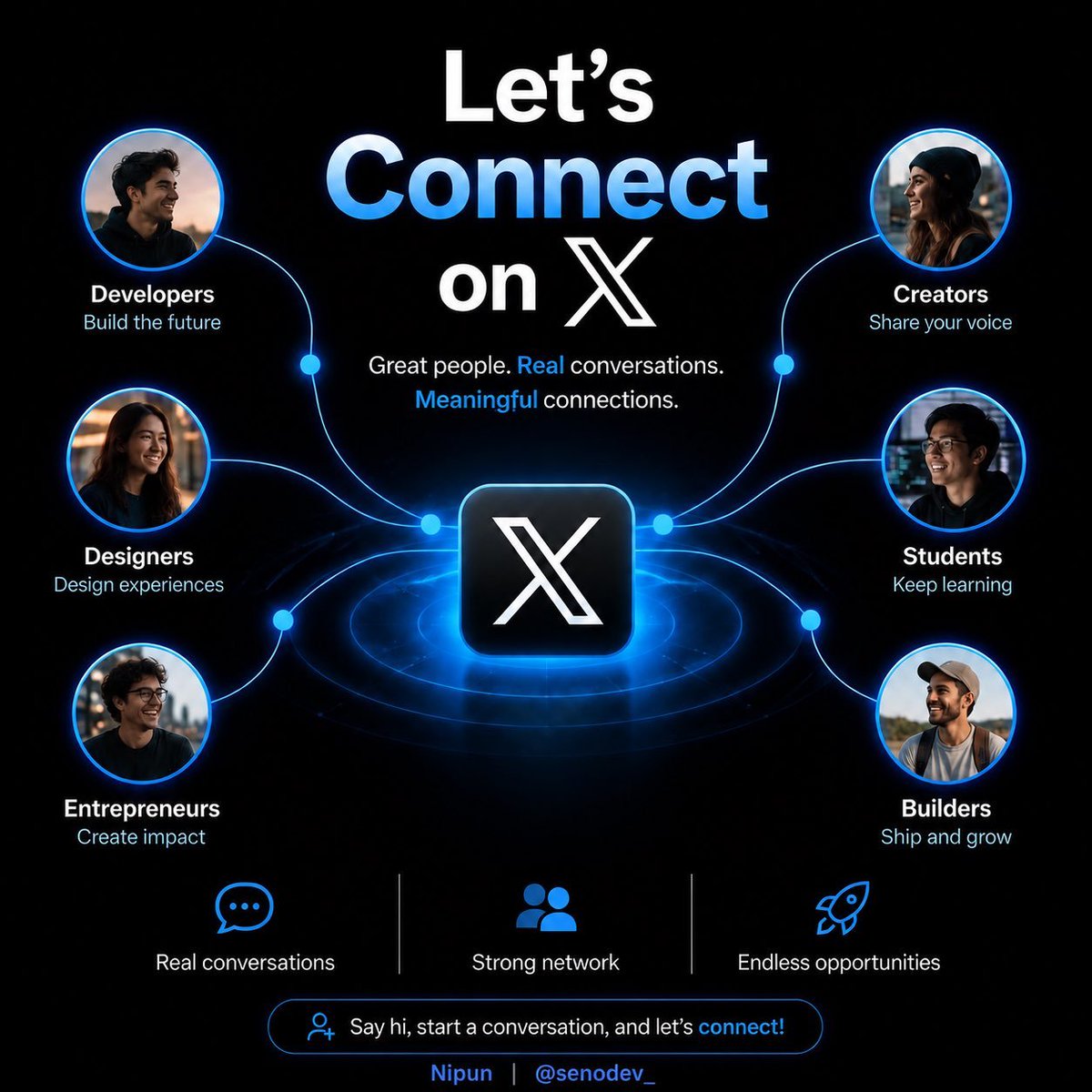 web3withaii's tweet photo. Hey @X algorithm
I'm looking to #connect with people interested in:
Web3
Ai / Ml
SaaS
Frontend
Backend
Full-stack
DevOps
App Development
Data Science
LeetCode &amp; DSA
Building in public
If that's you, let's connect https://t.co/oY5P7Fg8PS