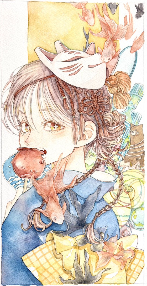 taashii_design's tweet photo. 【展示会参加のお知らせ】
ARTs*LABo 様の小さいテーマ展<夏>『浴衣・花火・金魚』に参加いたします。

会場：武蔵屋画廊
期間：8/12～8/15
　　 (会期初日は作品販売無し。
　　　2日目より販売開始)
時間：13:00～19:00
　　　初日は15:00スタート
#ARTsLABo 
よろしくお願いいたします🌷 https://t.co/KrLEFTIau2