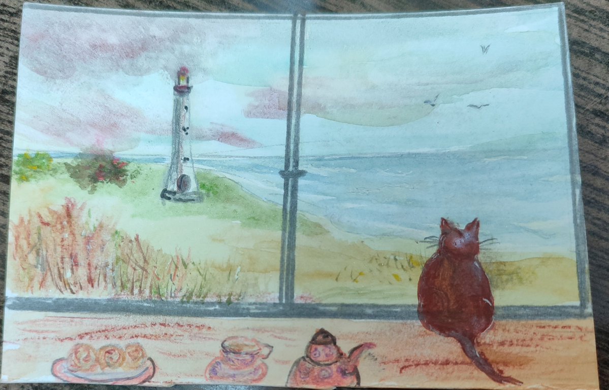 PebblesonTour's tweet photo. #Mimlangweiltsich, heute im Hof-Café. Leider ohne den Ausblick oder die fette Katze https://t.co/QTrUU8vN0l