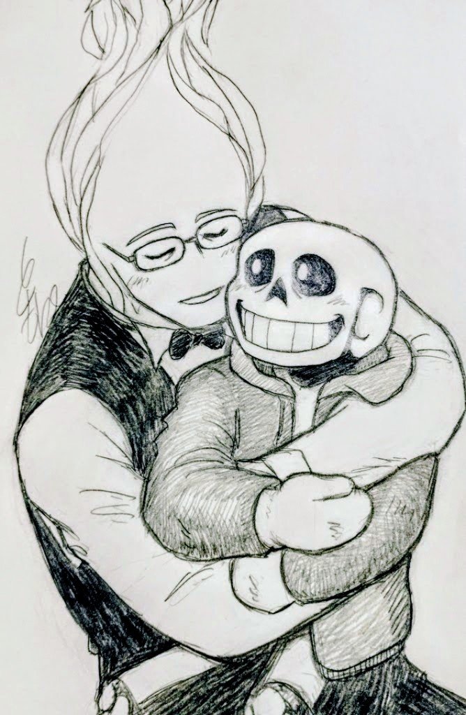 TOMONYeee's tweet photo. ハグの日なので過去絵たち🫂
#undertale #sansby https://t.co/cHHLZQOXVC