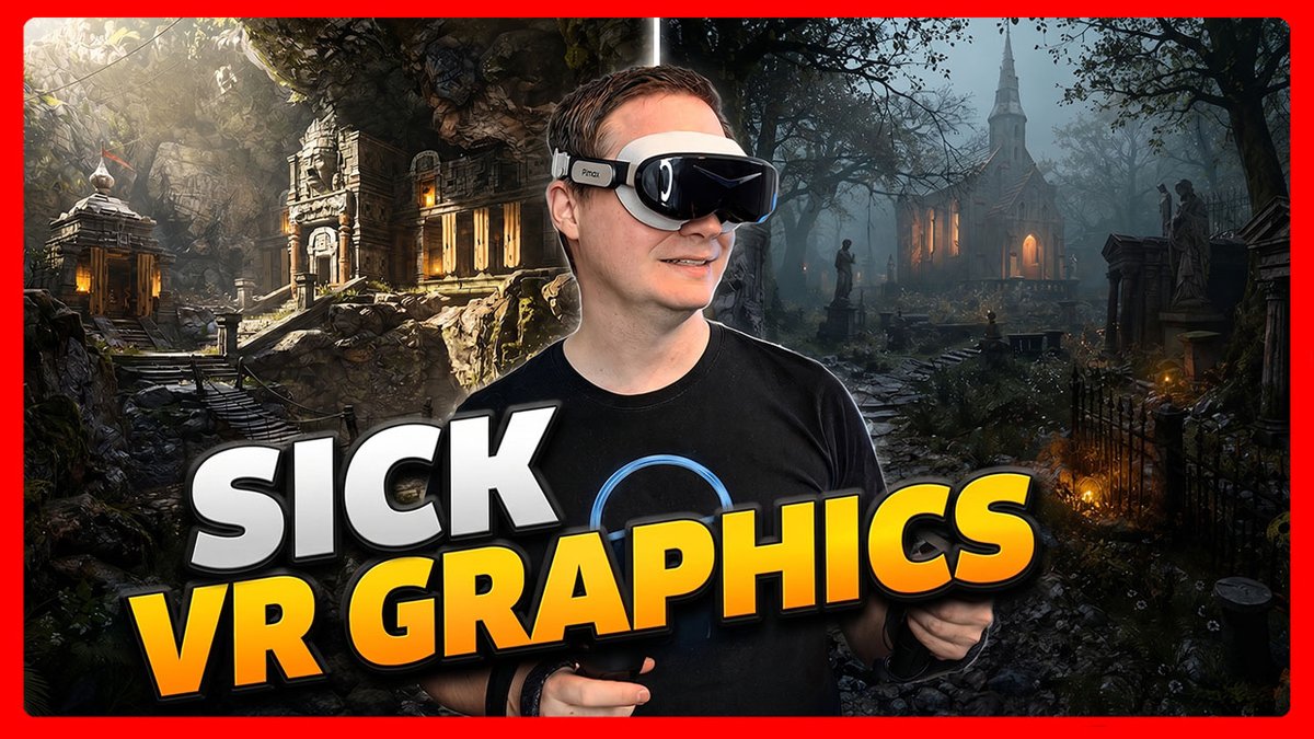 VoodooDE_Gaming's tweet photo. Insane Unreal Engine 5 graphics in VR! Exploring photorealistic demos via UEVR with the Pimax Dream Air. Truly unbelievable. Watch here: https://t.co/OipmFZLIzt
#UnrealEngine5VR #UEVR #PimaxDreamAir #PCVR #VirtualReality #VRGraphics #NextGenVR #HighEndVR #UE5 https://t.co/85jGbpzN3F