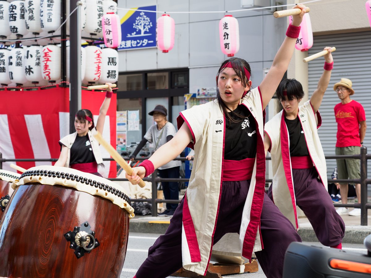 Masap_EOS's tweet photo. 令和8年 八王子まつり
和太鼓 鼓一
踊りの時間でリラックス。そしてラストの「天地」へ。
 #八王子まつり #関東太鼓大合戦
（長々とすみません、もう少しだけ写真続けます） https://t.co/m9MBeRYrDV