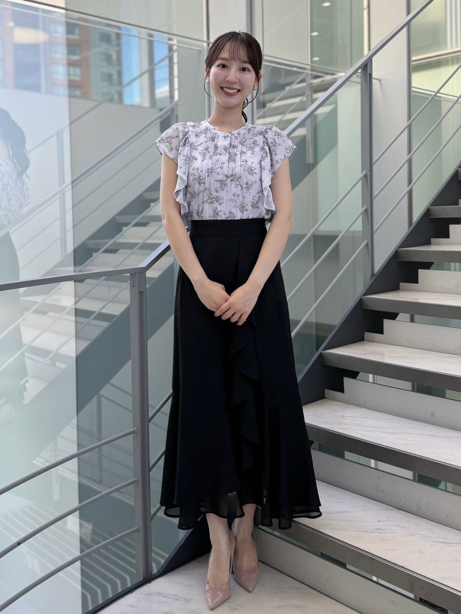mitarasi187's tweet photo. 佐々木 若葉アナ💜🖤 https://t.co/5TEXHmj97y