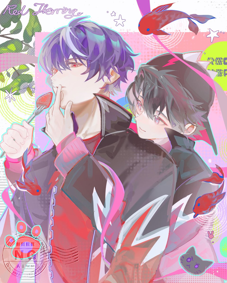 univarna777's tweet photo. Red Herring &amp; Behemoth🍓 https://t.co/IGKh9jt4UI
