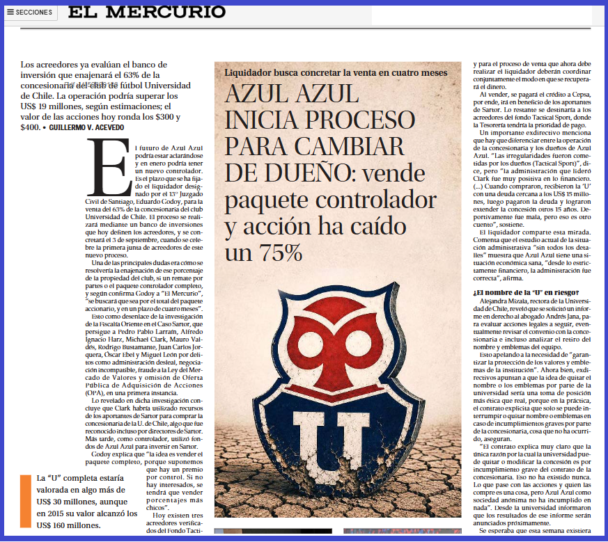 PapinoMatus's tweet photo. CASO #SARTOR
⚽️➡️Camaradas, ya no aparecemos en las páginas policiales ni deportivas, sino que en los "Avisos Económicos": ➡️¡ SE VENDE @udechile !⬅️
🤘
@jcramirez3 @TioYabi31 @JAzul021 @Carlos_Chuncho_ @Pa_infinita @rabigonz
Esta es la mejor versión que pude sacarles. 🙏
RT. https://t.co/W1rLb0Jzb3