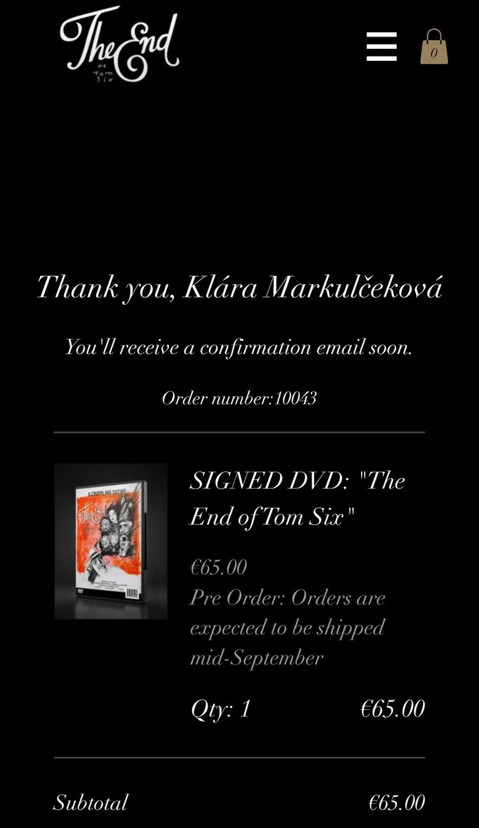 KHylova's tweet photo. I’m really looking forward to your new film, Mr. Six. ❤️
@tom_six https://t.co/lox9S13hXp