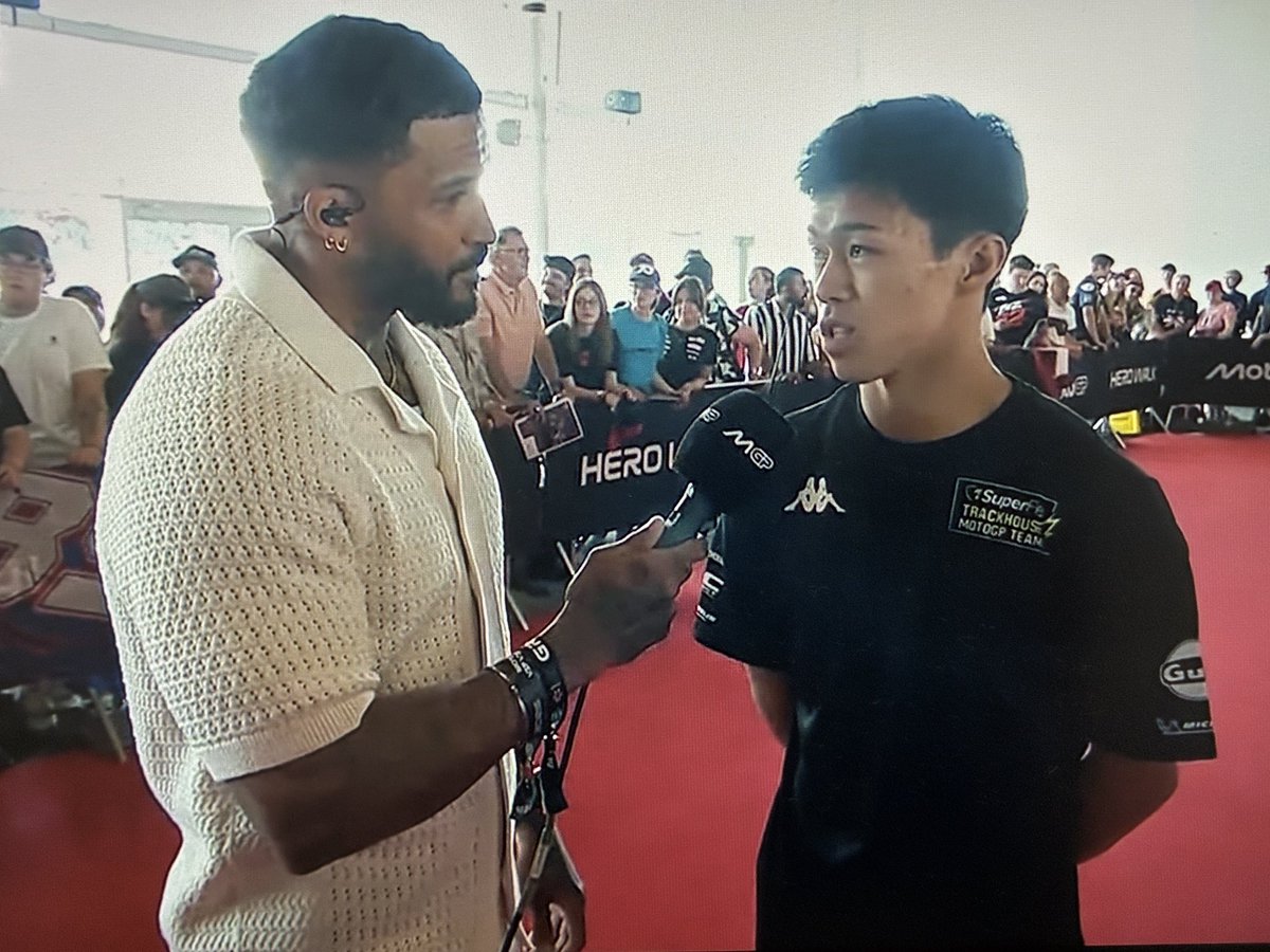 T00390809's tweet photo. 会場にいないなー？て思ったらいた🤭

#MotoGP_jp https://t.co/GBoIjDSFWT