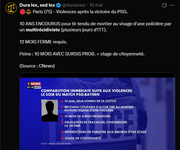 Zorrro2025's tweet photo. @BFMTV manque moyens.. si on enfermait une bonne fois pour toute les multirecidivistes... on ne retraiterait pas 50 fois la meme personne https://t.co/sZGUsadKdz