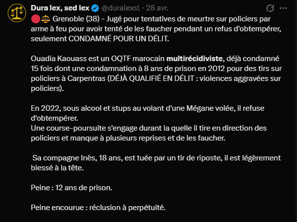 Zorrro2025's tweet photo. @BFMTV manque moyens.. si on enfermait une bonne fois pour toute les multirecidivistes... on ne retraiterait pas 50 fois la meme personne https://t.co/sZGUsadKdz