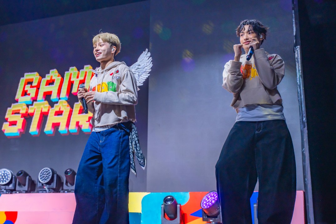AJAAofc's tweet photo. 👾 [EXCLUSIVE LOBBY UNLOCKED] SOUNDCHECK COMPLETE! 🕹️

To all the Hanies who grabbed the VIP pass and spawned early into the venue for Soundcheck—THANK YOU! 🎧⚡

Game Start: The First Concert
🗓️: August 9, 2026, 7PM
📍: SM City Skydome

#AJAA 
#AJAAGameStart 
#AJAAFirstConcert
#CornerstoneConcerts