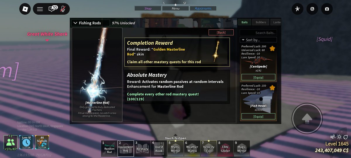 aelummy's tweet photo. mastery update, gils cepet juga https://t.co/3RpskCDpeL