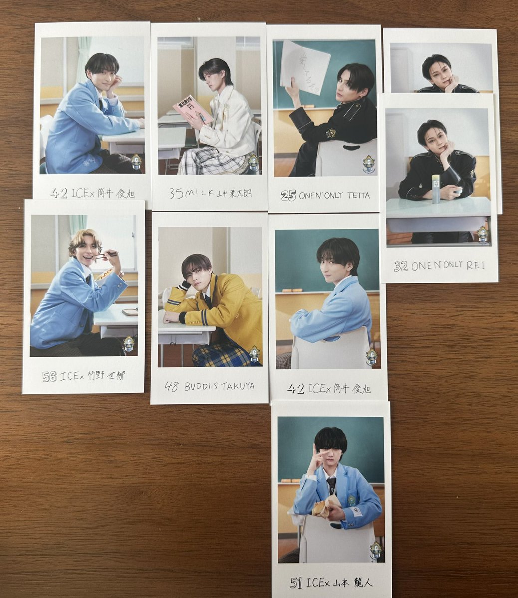 moltmy's tweet photo. EBiDAN エビライ ランダムグッズ 交換 ミニフォト 

譲→ 山中 REI TETTA TAKUYA 筒井 山本 竹野

求→松村 > リョウガ

異種交換も検討いたします。
8/14エビライでの取引を希望します。

お気軽にお声掛けください！ https://t.co/B0NpcdYYDw
