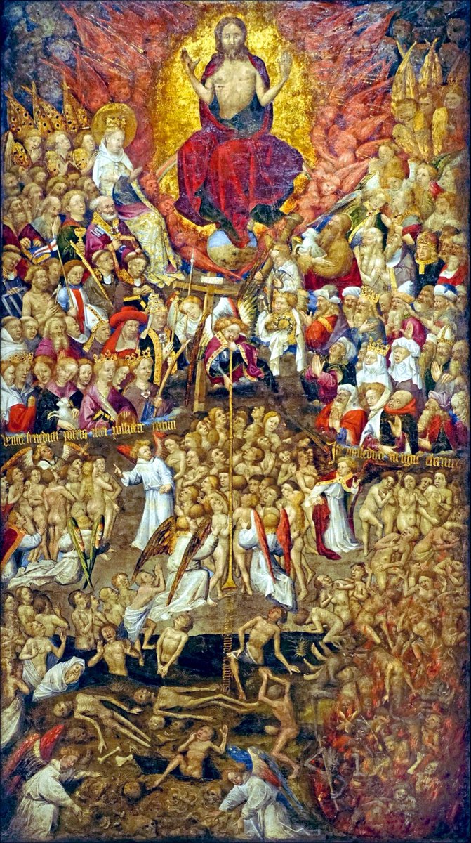Gloria_T_Domine's tweet photo. XIᵉ DIMANCHE APRÈS LA PENTECÔTE
« Que Dieu se lève et que ses ennemis soient dissipés, et que ceux qui le haïssent fuient de devant sa face. » (Ps 67)
[Maître de Dunois, vers 1440] https://t.co/WER2NWMhci