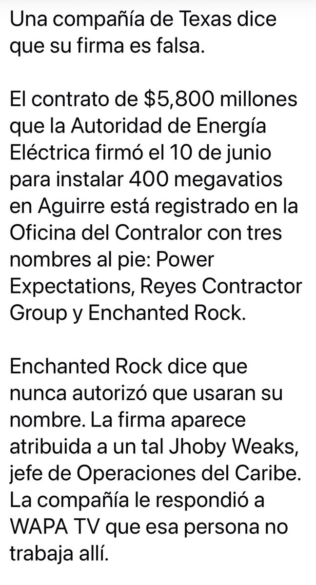 lacted's tweet photo. Nadie llamó a Texas.
Una llamada bastaba. O un correo electrónico, que toma menos tiempo. Cinco minutos para confirmar si el señor que firmó por $5,800 millones trabaja en el lugar que indica.
Nadie los invirtió, y todos pusieron su sello.
Eso es lo que hay que entender. https://t.co/QTTWk9UVoe
