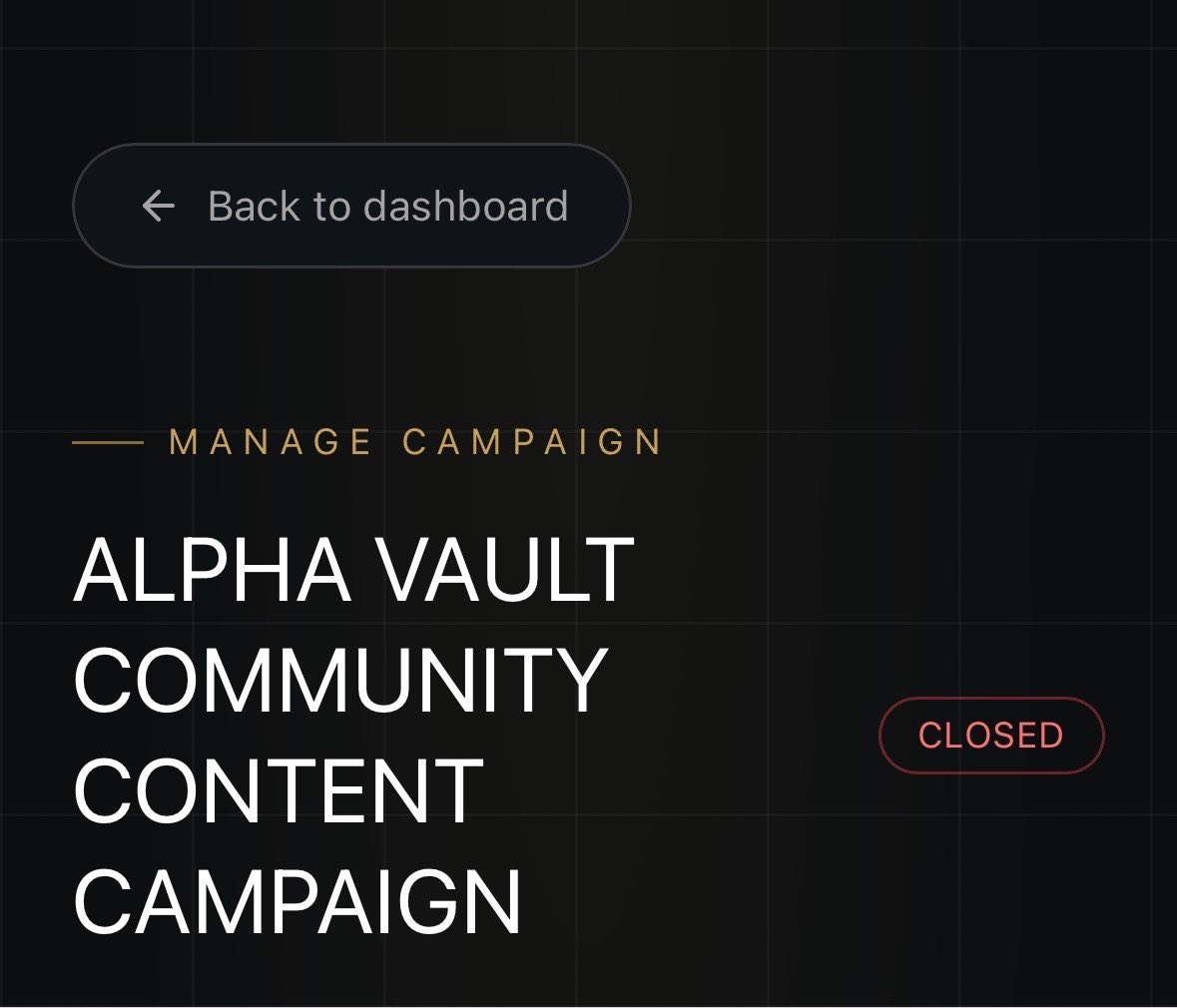 madamayo_'s tweet photo. 🚨 CAMPAIGN HAS ENDED 🚨

A few things we noticed:

A lot of people rushed to apply, and many were approved, but never ended up creating or submitting anything before the campaign closed.

Out of the entries we received, we selected two creators who clearly understood the assignment and delivered content. Rewards will be sent out shortly.

We might send a little something to the Telegram community too. 

If your application was rejected, don’t worry. There will be more campaigns ahead. 

This campaign was mainly to test and launch the site.

The next campaign will be better and open to existing members, meaning once you’re a member, you won’t need to apply again before submitting. 

To become a member and join future campaigns, Here’s the site: https://t.co/2zhtkDv1Md