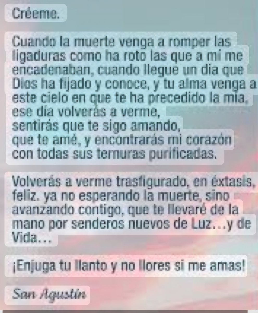 lamaltesapoli's tweet photo. @MessiLed1 Leo te dejo el opema q San Agustín le escribió a su mamá Santa Monica cuando partio al cielo. Besos a vos y a toda la flia. Toda la Argentina te abraza https://t.co/CaINjukfxb