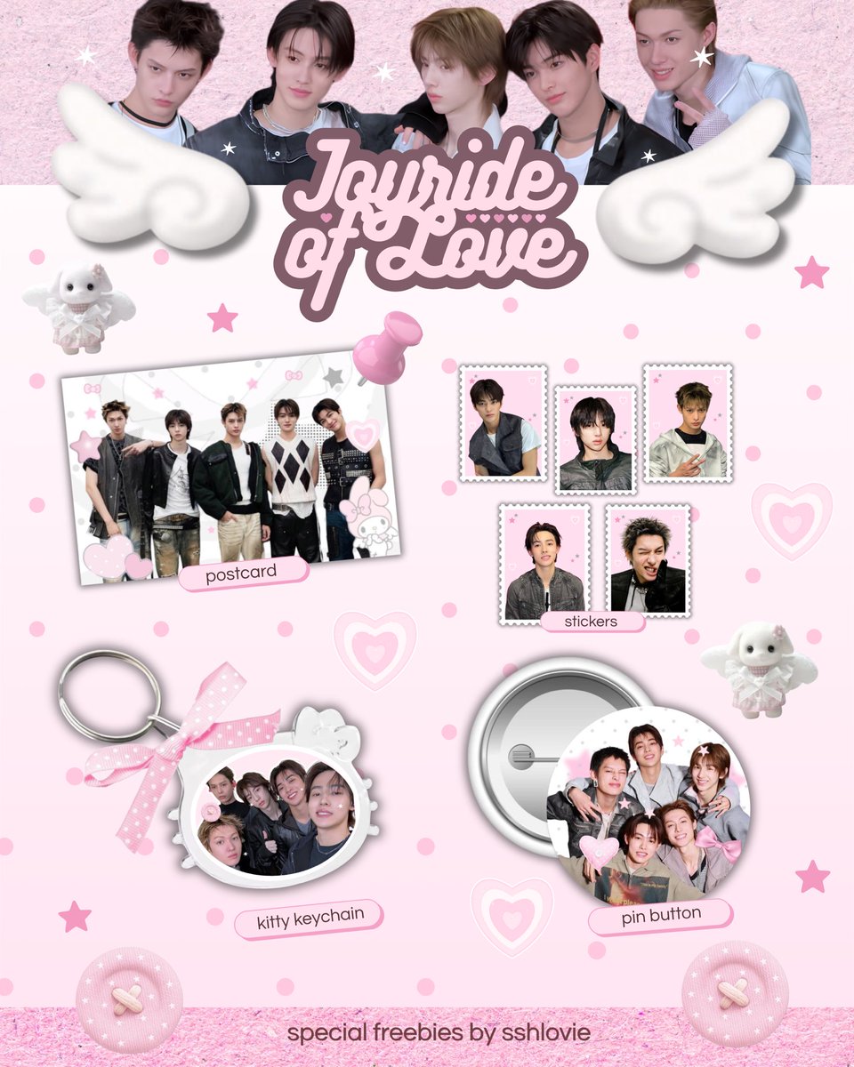 sshlovie's tweet photo. ིྀ❤︎ !! 

⊹ . . . . 𝓙oyride of 𝓛ove : #CORTIS 1st anniversary special freebies 𝘣𝘺 @sshlovie 🎀🪽˚.♡

rules : 
🎀 for coer only 
🎀 rt and like to claim
🎀 open for trade
🎀 pls tag me if you get <3

◉ check out on shopee 25/8 — 8.18 pm 

good luck, coer let’s be moots💗 https://t.co/WK1INP4WBS