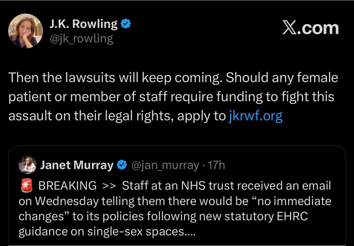 miffythegamer's tweet photo. Imagine how much of a wanker you’d have to be to sue the cash-strapped and taxpayer-funded NHS just because you have a freakish loathing of trans people. https://t.co/k76kvtLKSO