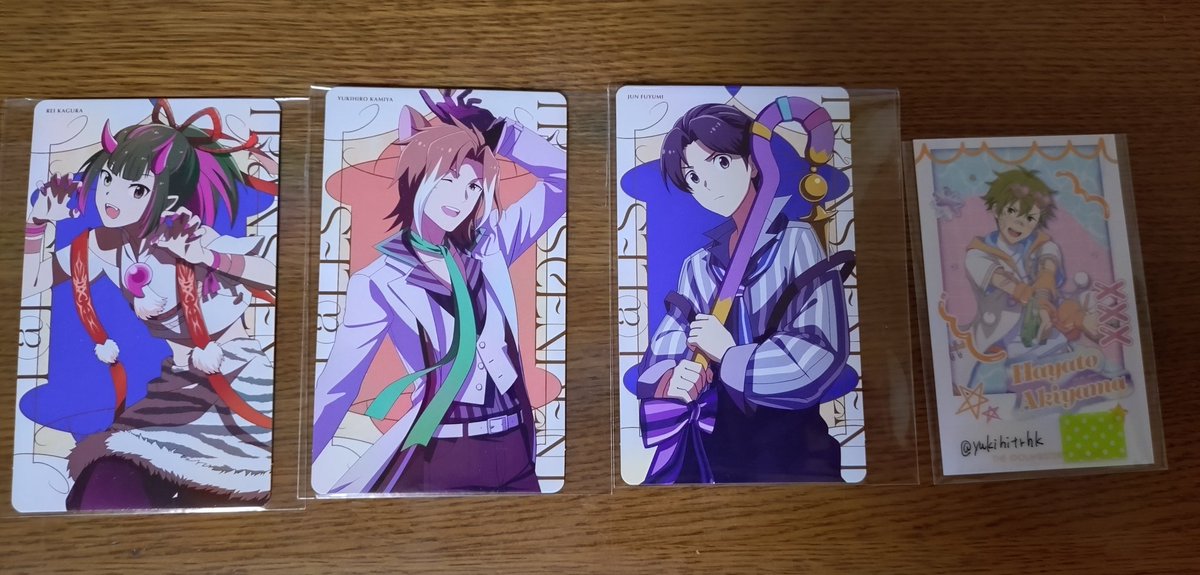 yukihitrhk's tweet photo. 【交換】TRANSCENDENT T@LES TT 特典

譲:麗、幸広、旬
求:アスラン、次郎

郵送または11th両日現地手渡し
検索からでもお気軽にお声がけください https://t.co/wmuc10OnV9