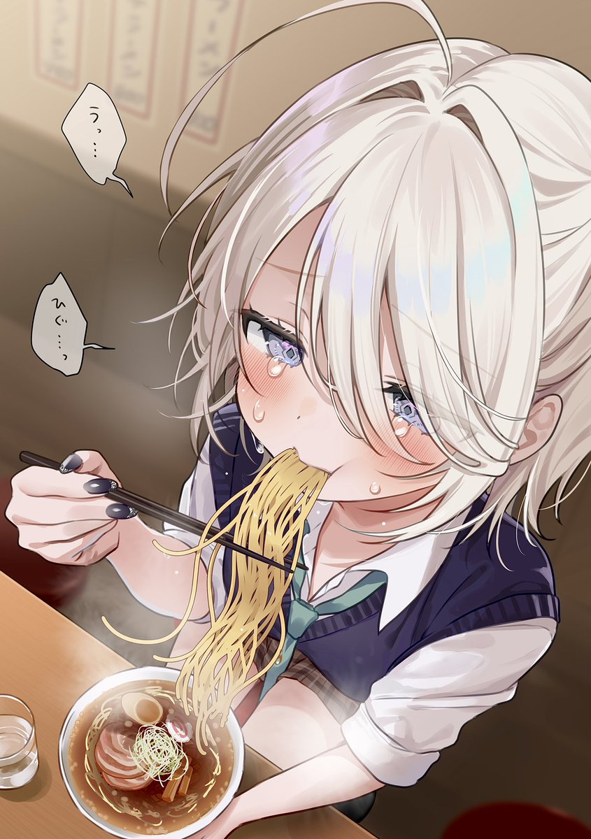 pome_charo's tweet photo. 元気がない時はラーメンを食べよう https://t.co/1kGZyXe1oQ