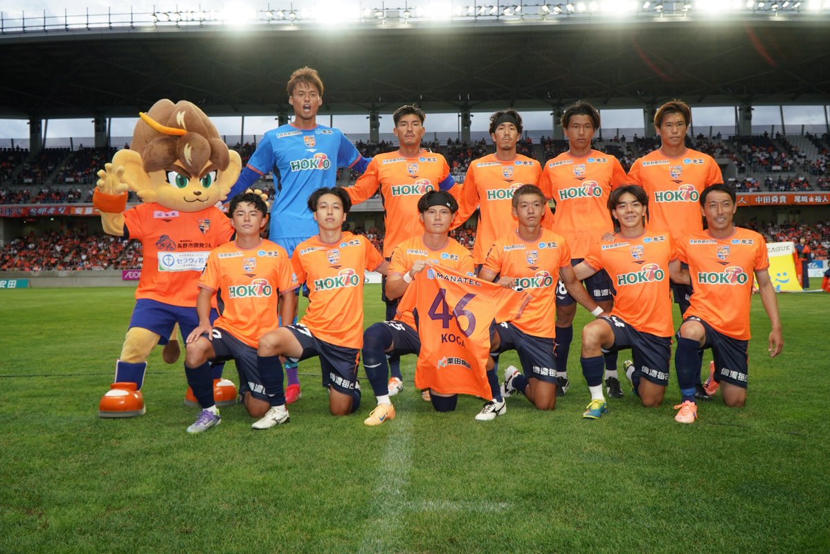 yfc39's tweet photo. 試合前にJリーグ参入後ホーム開幕戦を長野で行う事が初めてな事を知り、皆さんの期待に応える事ができて良かったです。
慢心も過信もせずまだまだここから。
また次もみんなで🤝
@NAGANO_PARCEIRO https://t.co/QqresyASYD