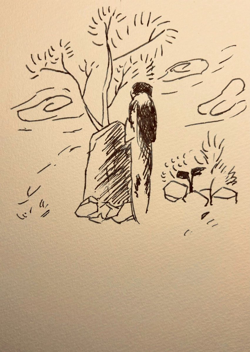 tororo_0_0's tweet photo. 『墓石』(1/2)　#詩 #創作 #現代詩
 
手渡されたレンズに
赤い私をつけ
あなたの絵を　描くと
目を瞑る大地から
芳香が注がれ
誘われた深淵
収める前に枯れていた

枯れ花を手向ける墓石は何処か
あなたへのぬくもりは
大地で確かに
芽吹いて
あなたへの孤独も
大地で確かに根を張っている https://t.co/oY0yEVuHb1