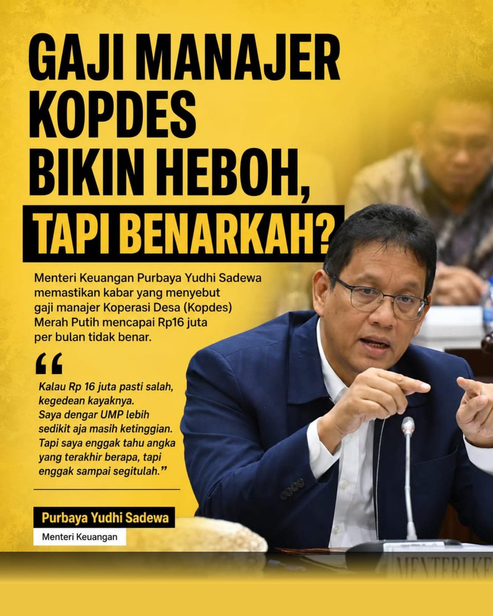 Afraputeh's tweet photo. jangan langsung percaya dengan angka yang beredar sebelum melihat informasi dan konteks skema penghasilan manajer Kopdes perlu dipahami sesuai ketentuan yang berlaku, bukan berdasarkan kabar yang ramai di media sosial.

#jagaIndonesia #KopdesMerahPutih #CekFakta #EkonomiDesa https://t.co/kD6CKJBjcE