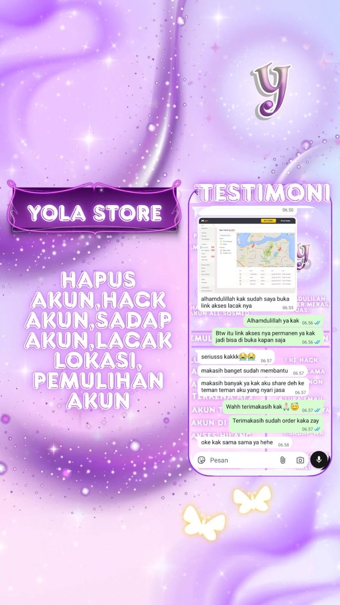 wvrkable's tweet photo. JASA PEMULIHAN AKUN/DELETE AKUN, PROSES FAST &amp; BERGARANSI 

KENDALA :#zonajajan
👾PULIHKAN CHT WA LAMA
👾JASA SADAP WA/IG
👾LUPA PASWORD &amp; LUPA DATA2
👾JASA HAPUS AKUN ALL SOSMED
👾JASA PEMULIHAN AKUN
GOGGLE ,GMAIL,INSTAGRAM,TWITER, FB,TIKTOK,DLL #zonauang

 -->thx wa di bio.. https://t.co/YVbLdDuOhJ