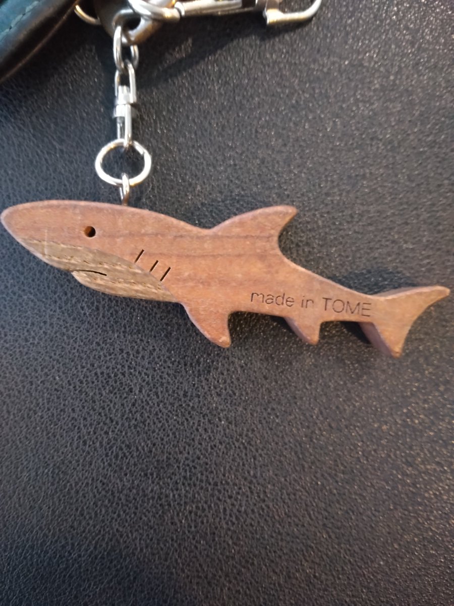 mone_suganami's tweet photo. 田中浜の次は、道の駅津山もくもくランドにサメのキーホルダーを買いに。5年前に買ったキーホルダーをまだつけていますが、色がだいぶ変色して繋ぎ目の部分も弱くなっているので、もしものとき（！？）に備えて。こうして今も置いてくれていることに感謝です🙏
#おかえりモネ　#おかえりコンサート https://t.co/E8x1EbAPY4