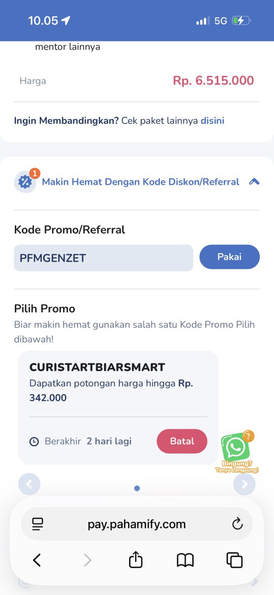 creabmi's tweet photo. Jujur jangan telat

Rekomen: Liveclass UTBK

ini masih ada diskon nih, gas aja ke web resmi pahamify dan add kode (PFMGENZET + CURISTARTBIARSMART)

t. bimbel online utul ugm simak ui snbt utbk tryout diskon kode promo pahamify mipy les tka belajar itb um mipi apk app https://t.co/QLvVJPU4vr