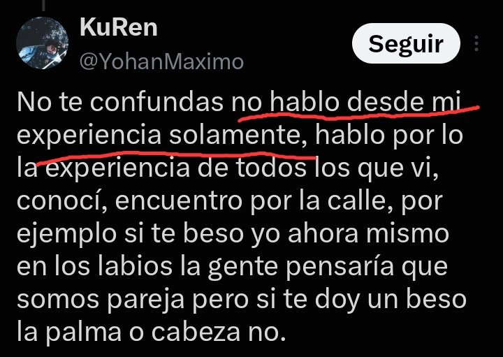 Mummyy512's tweet photo. @YohanMaximo @nesoso20 @Alhimx Que mentiroso JAKSJAKS dijiste "no hablo desde mi experiencia solamente" y luego procedes a hablar desde TU experiencia lmp. https://t.co/7ih5JdBVLX