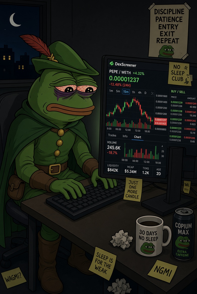 JSnipes67's tweet photo. 39 days of no sleeping since #Robinhood chain started!!!!

Still trying to flip $100 into $1,000,000

No luck thus far may $APU save us all

Ca : 0xaDf3bf3E189cE7EAd5A09d8bc09424431f7A980B

@TradePools @RobinhoodAlphas https://t.co/SPXFNcrbxG