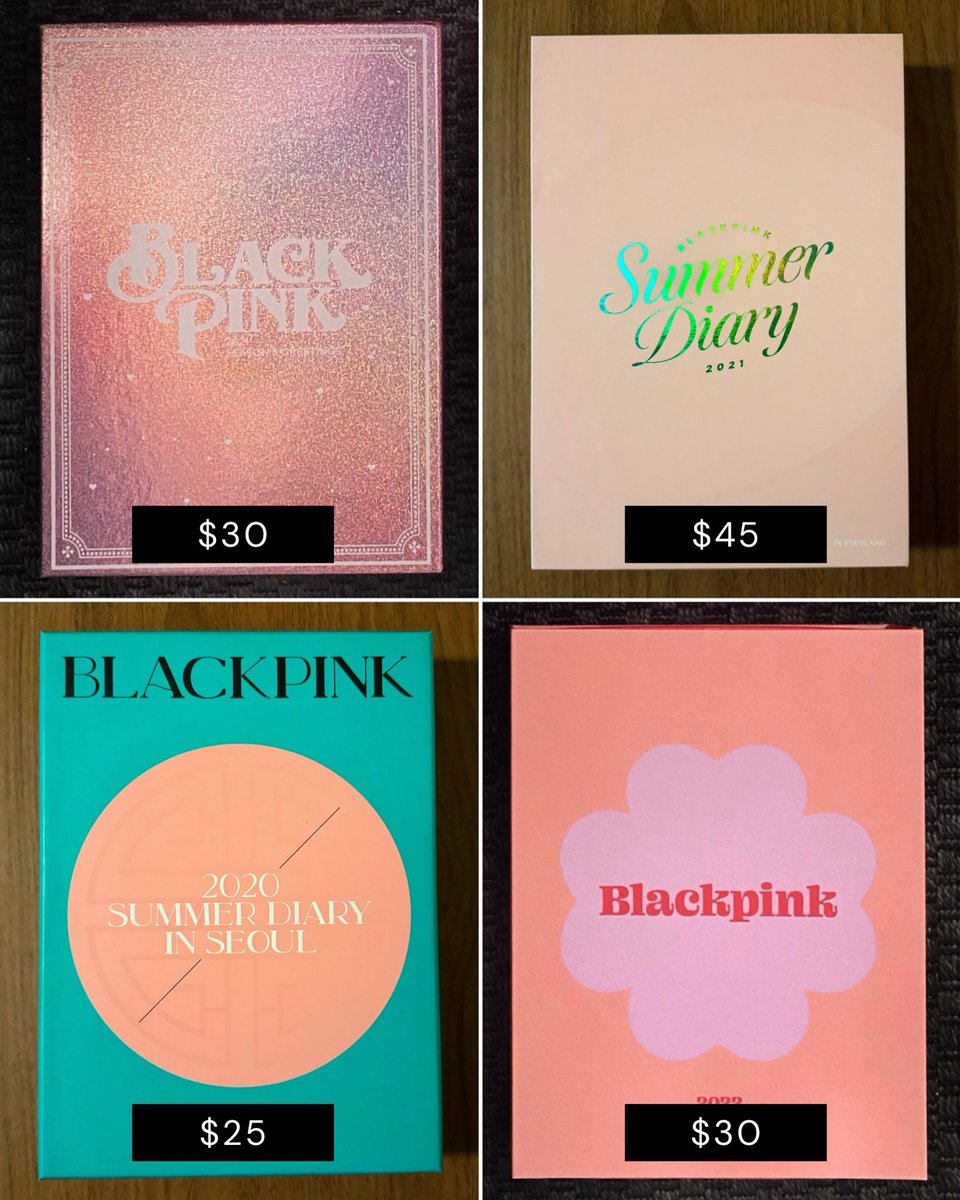 lichaengcollect's tweet photo. BLACKPINK SG FOR SALE:

they’re are opened, some may have missing inclusions. if you’re interested send a message. Prices are in the picture.

Shipping cost will depend on your location

#jisoo #jennie #rosé #lisa #kpop
블랙핑크 리사 로제 지수 제니 https://t.co/5DOf3GpAzF