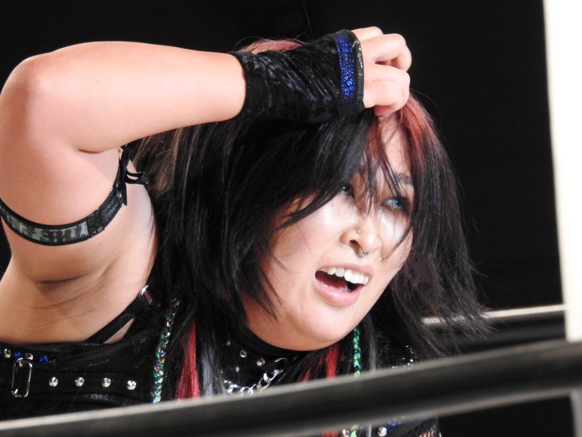 x1322vm's tweet photo. 強くてカッケェ、またベルト行って欲しいな…！

#STARDOM 
#小波 https://t.co/aRnU23Ks0q