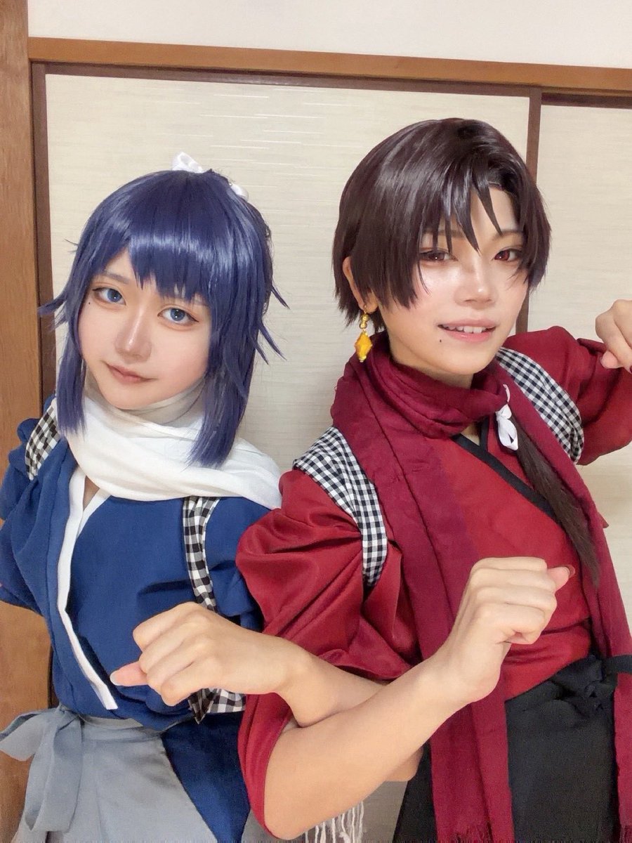 lx_o044's tweet photo. ⚠︎cos｜沖田組
            
               　『花丸日和！』 https://t.co/SJKn5rxLxB