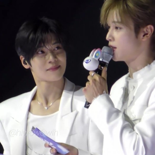 sionlovebot's tweet photo. sion maknae mode activated when the hyung is around 😆 https://t.co/Jf96im0y7t