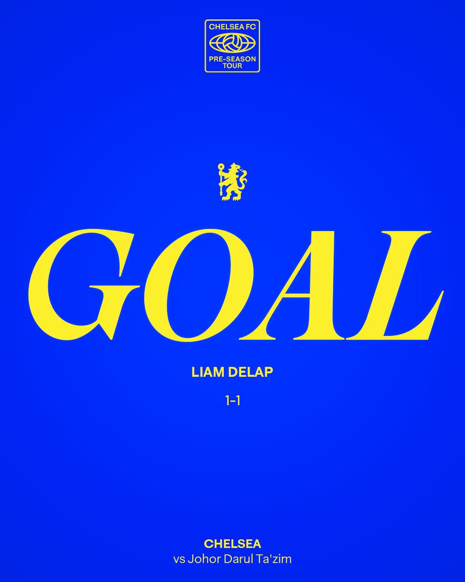ChelseaFC's tweet photo. Back level! 💪

🔵 1-1 🔴 [42] https://t.co/ej7yGXjFE7