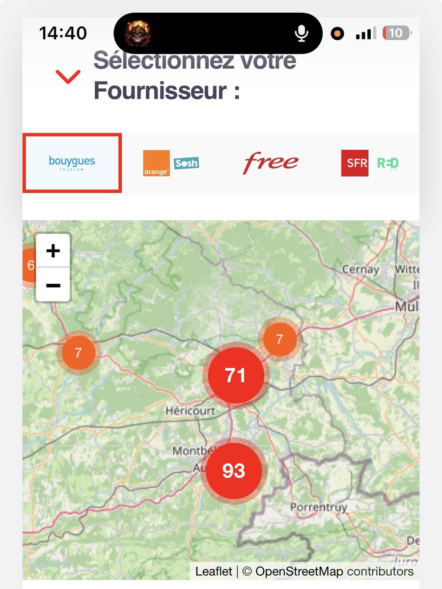 swayyIG's tweet photo. @bouyguestelecom @SaraBoumed321 190 incidents dans le territoire uniquement chez vous et vous osez encore envoyer des liens d’espace client ? Pitié https://t.co/VmaMH8TJVz