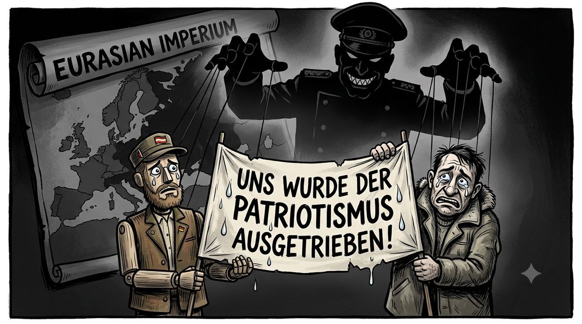 herbstzeit2018's tweet photo. Viel schlimmer ist der Satz: „Der Patriotismus wurde uns seit 1945 ausgetrieben.“
Ein Schlüsselsatz für die rechtsextreme Querfront. Das Ziel dieser nationalistischen Opferrolle? Die ideologische Vorarbeit für den imperialen Großmacht-Plan im Kreml. 🛑🇷🇺 #Plauen0808 #Dugin https://t.co/lvbjRjylbk