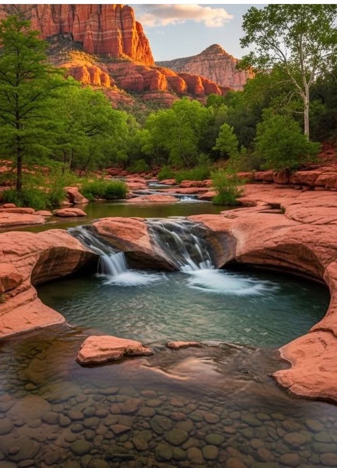 journeyjunctin's tweet photo. Slide Rock State Park, USA 🇺🇸 https://t.co/ew0M9L9BVF