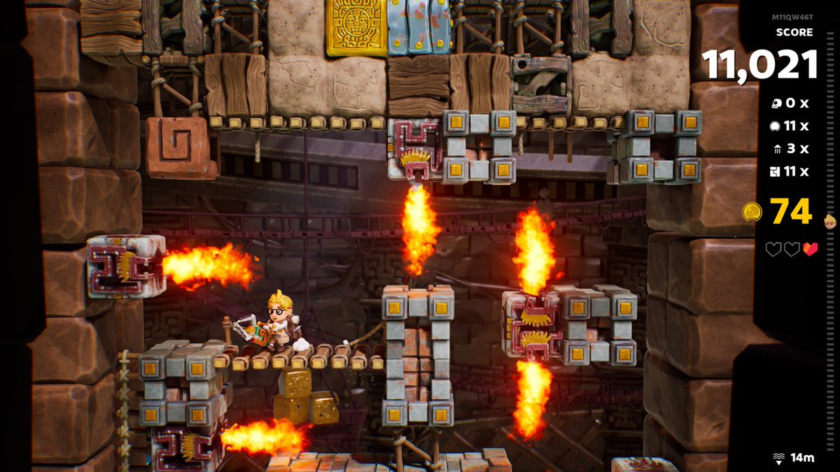 GamingCouchSpud's tweet photo. REVIEW: #PitPanic (2026 Video Game) - on PS5

"..for players who enjoy challenging platformers and do not mind repeated failure while learning a level, there is plenty here to enjoy.."

Full Review at
https://t.co/HuGzAXo8Q4 https://t.co/Br2iZk5rys