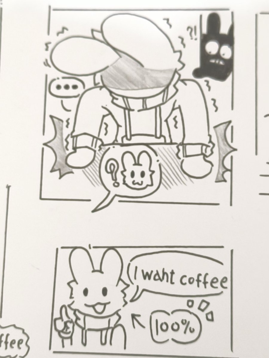TW_AHDIAN's tweet photo. Animal Hospital 🏥 
POV:What happens when you ask for coffee☕ when your sanity is full👀??
#AnimalHospital #secretintern #bulletbunny https://t.co/BTokjkwSXn