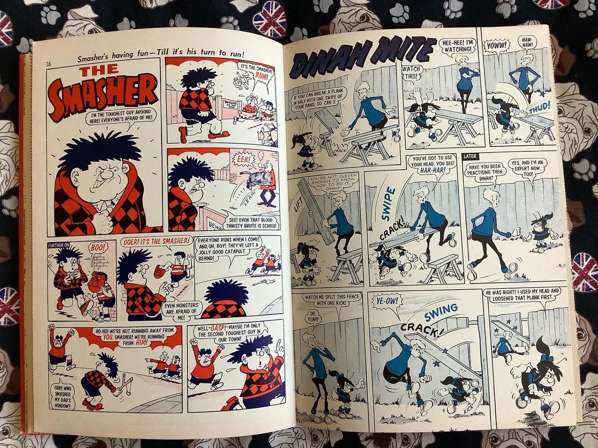 WatsonsVintage's tweet photo. NEW LISTING - A Fun, Nostalgic #giftidea Vintage 'The Dandy Book' 1970 in Hardback - Collectable Book - Fabulous Fun Birth Year Gift - Comic Book Fan Gift - Desperate Dan - Korky https://t.co/GKS0PgLfTV via @Etsy #VintageBooks #TheDandy #1970Gift #DesperateDan #Korky #nostalgia https://t.co/0w2Ob0xnlj