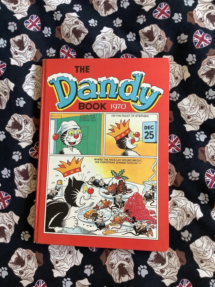 WatsonsVintage's tweet photo. NEW LISTING - A Fun, Nostalgic #giftidea Vintage 'The Dandy Book' 1970 in Hardback - Collectable Book - Fabulous Fun Birth Year Gift - Comic Book Fan Gift - Desperate Dan - Korky https://t.co/GKS0PgLfTV via @Etsy #VintageBooks #TheDandy #1970Gift #DesperateDan #Korky #nostalgia https://t.co/0w2Ob0xnlj